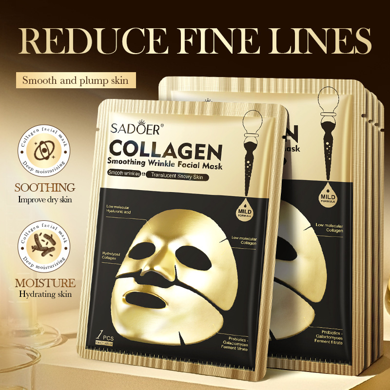 SADOER Golden Collagen Facial  - Sheet Mask Collagen review and price