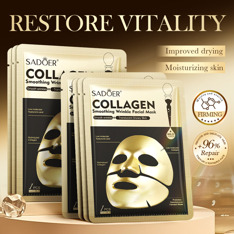 SADOER Golden Collagen Facial  - Sheet Mask Collagen review and price