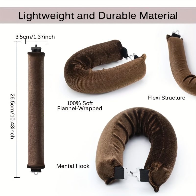 3pcs/pack Heatless Hair Curler - Sleeping Pack Overnight review and price