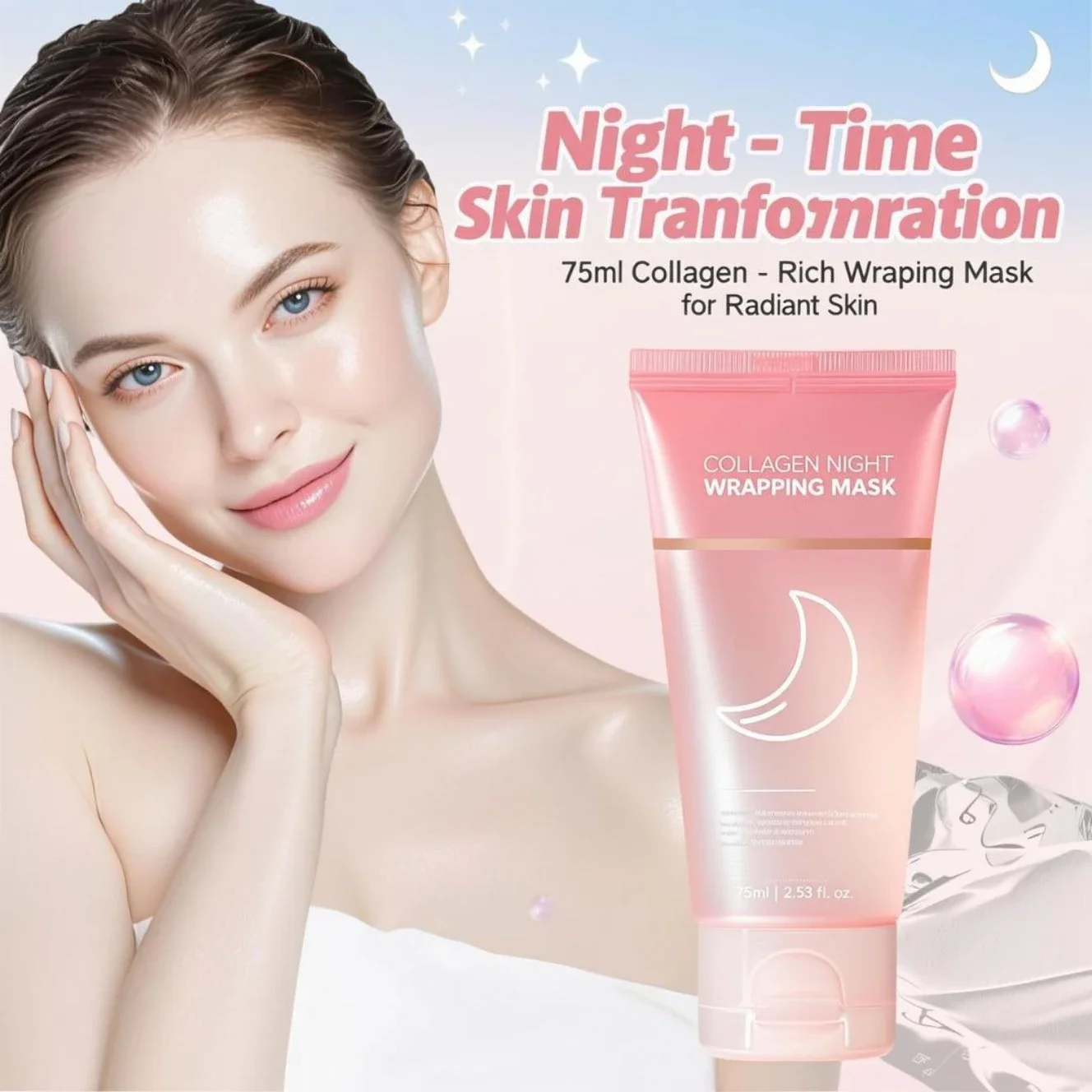 Collagen Night Wrapping Mask 7 - Sleeping Pack Overnight review and price