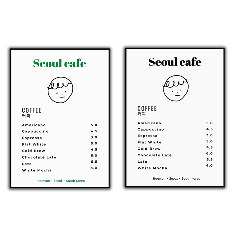 Seoul Cafe Print Wall Art Prin - South Korea Lifestyle review and price
