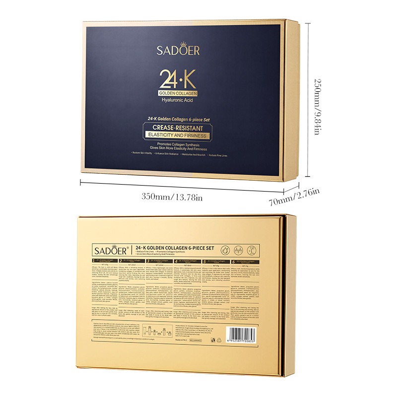 24K Gold Collagen Protein Skin - Korean Skincare Routine review and price