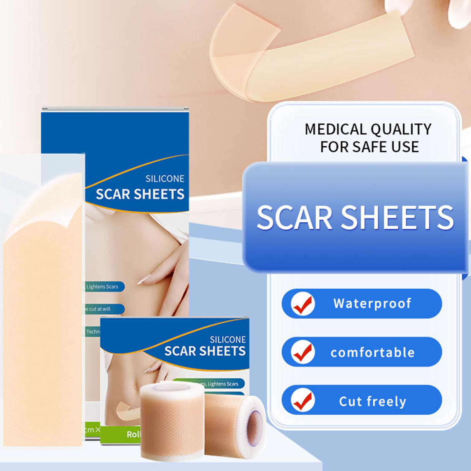 1 Roll Silicone Scar Sheets 4c - Sheet Mask Collagen review and price