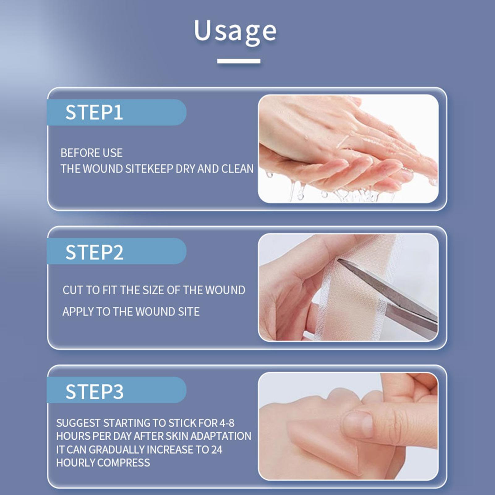 1 Roll Silicone Scar Sheets 4c - Sheet Mask Collagen review and price